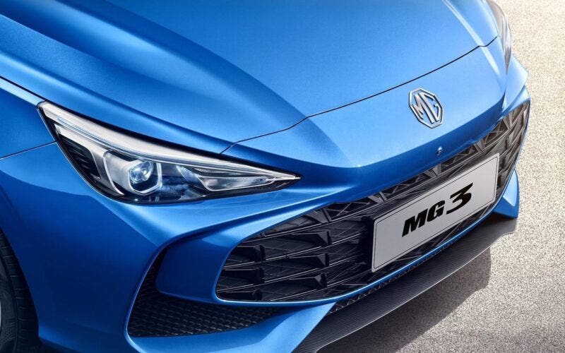 MG MG3 2025 teaser