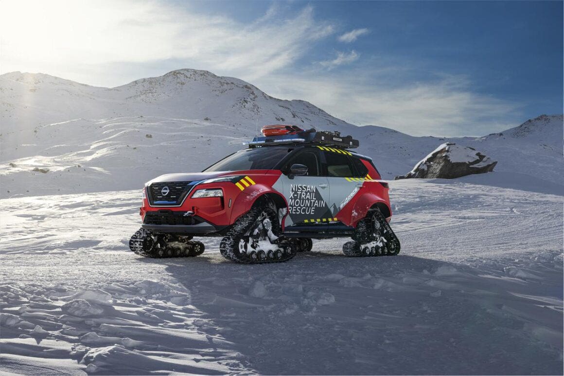 Nissan X-Trail Mountain Rescue