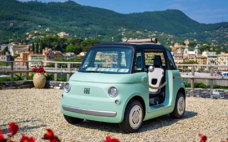 Nuova Fiat Topolino Dolcevita