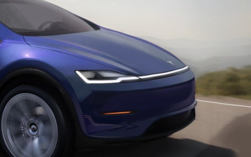 Tesla Model 2 render Carwow