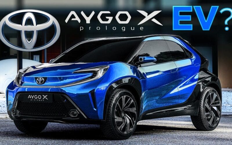 Toyota Aygo elettrica
