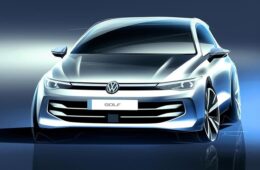 Volkswagen Golf 2025 bozzetti