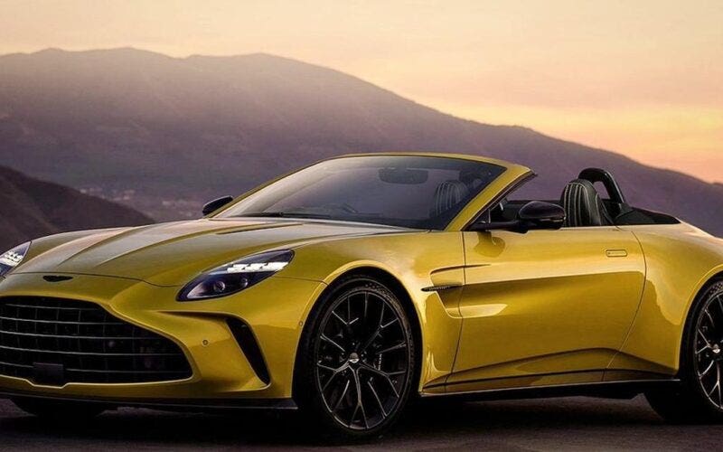 Aston Martin Vantage Roadster render