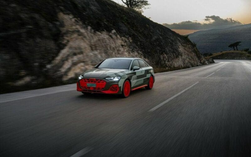 Audi S3 2025 prime immagini