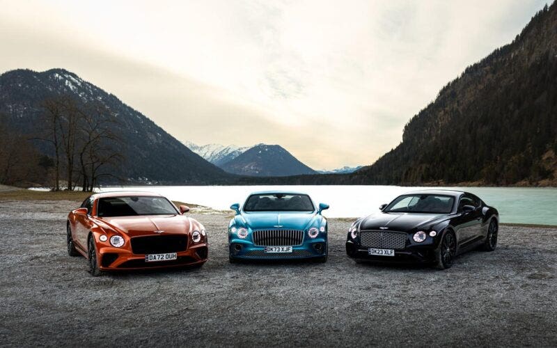 Bentley Continental GT premi Europa