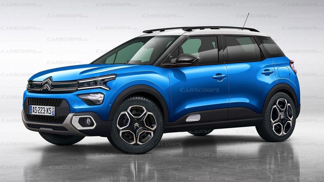 Citroen C3 Aircross render