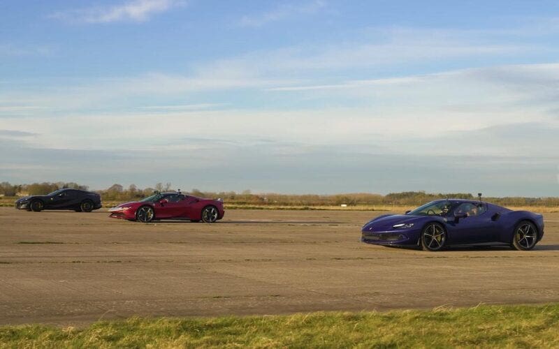 Ferrari SF90 vs 296 GTB vs 812 Superfast
