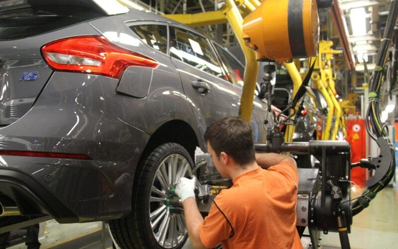 Ford Focus produzione a Saarlouis