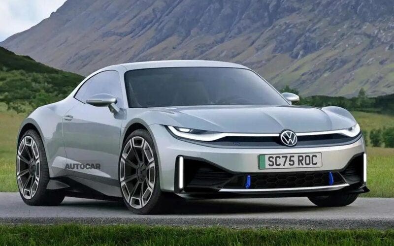 Nuova Volkswagen Scirocco render Autocar