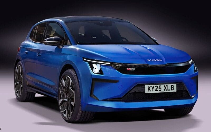 Skoda Elroq 2025 render