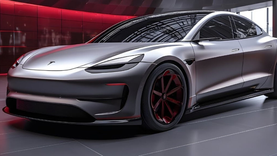 Tesla Model Y 2024 render