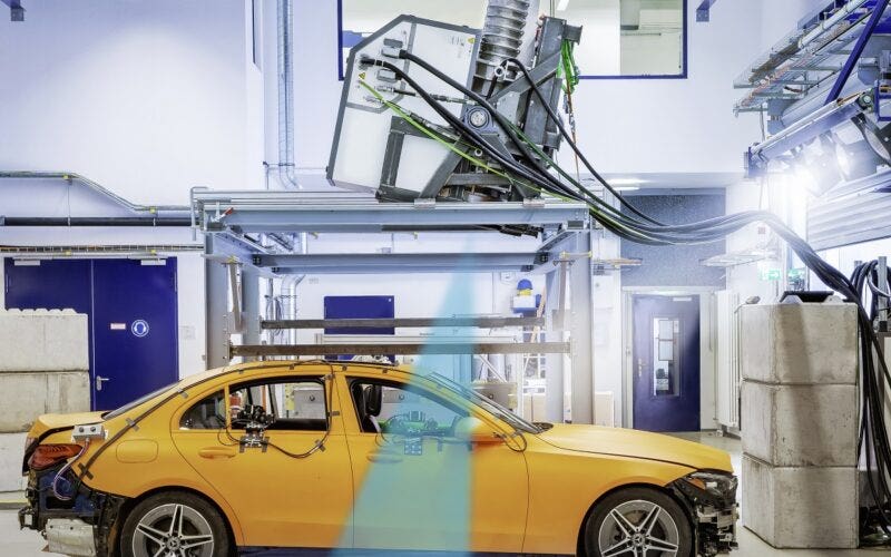 Mercedes Fraunhofer Raggi X