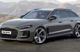 Audi RS 5 Avant render Kolesa