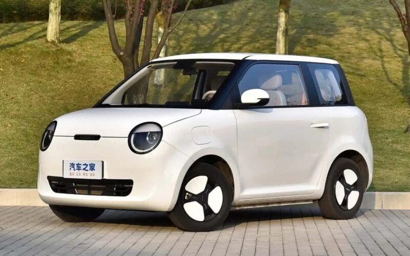 Auto elettrica cinese da 4.800 euro