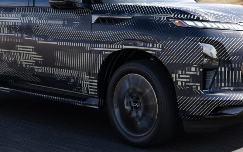 Infiniti QX80 2025 teaser