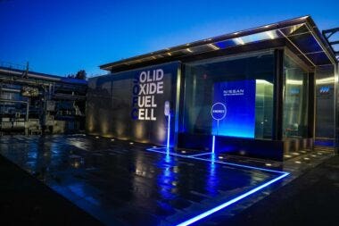Nissan sistema di generazione di energia bioetanolo