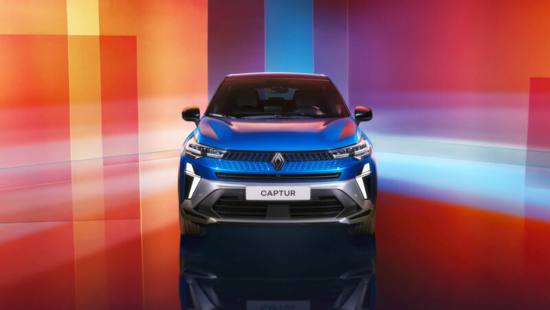 Nuova Renault Captur, Frontale