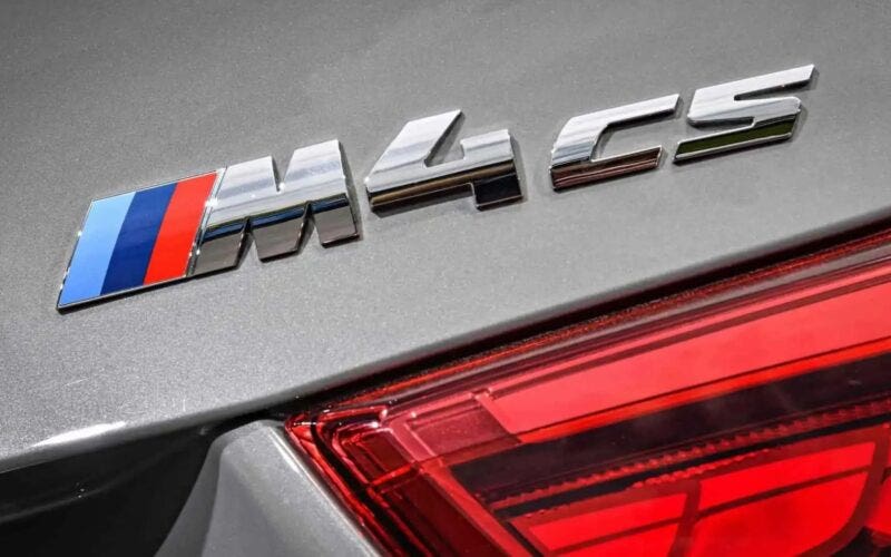 nuova BMW M4 CS