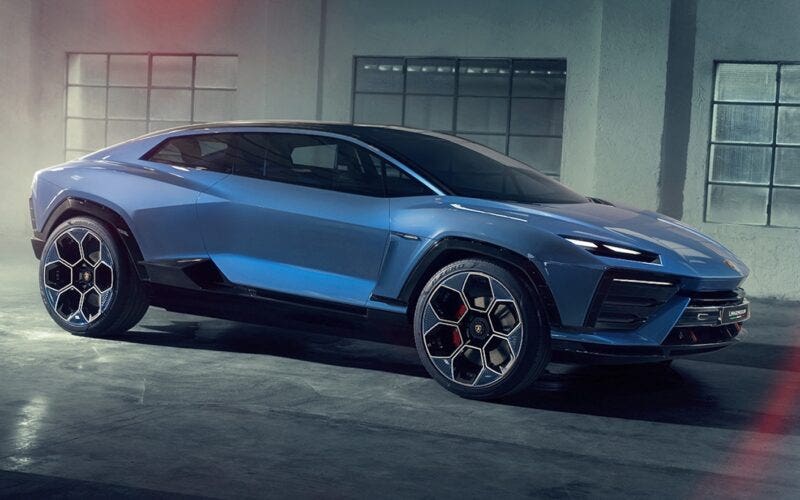 1 elettrica Lambo Lanzador concept