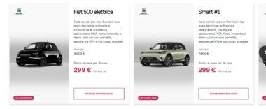 Da Enel auto elettrica a noleggio più energia più wallbox