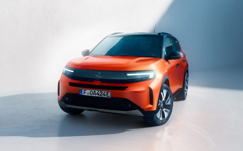 Nuova Suv elettrica Opel Frontera 2024