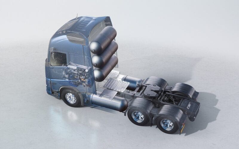 Volvo camion idrogeno