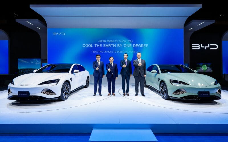 byd in giappone
