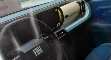 fiat grande panda dentro