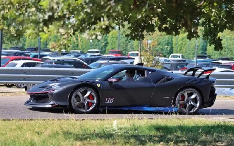 Charles Leclerc Ferrari SF90 XX Stradale