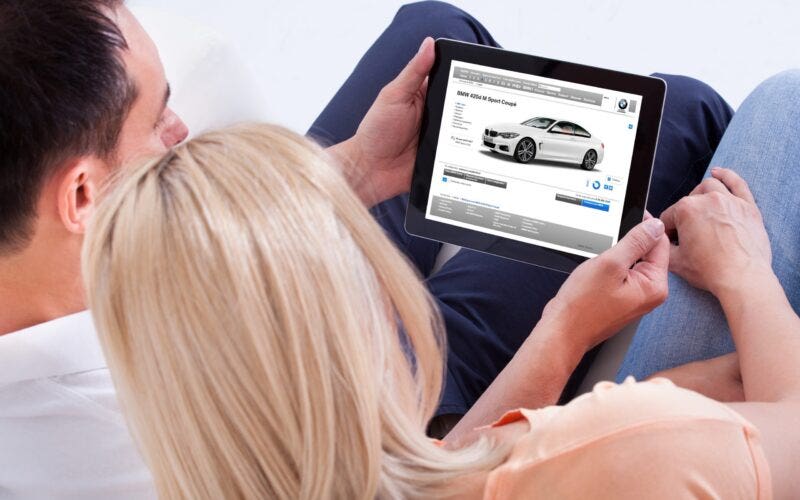 comprare auto online