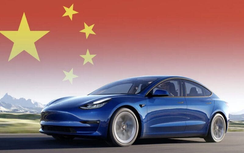 tesla cina
