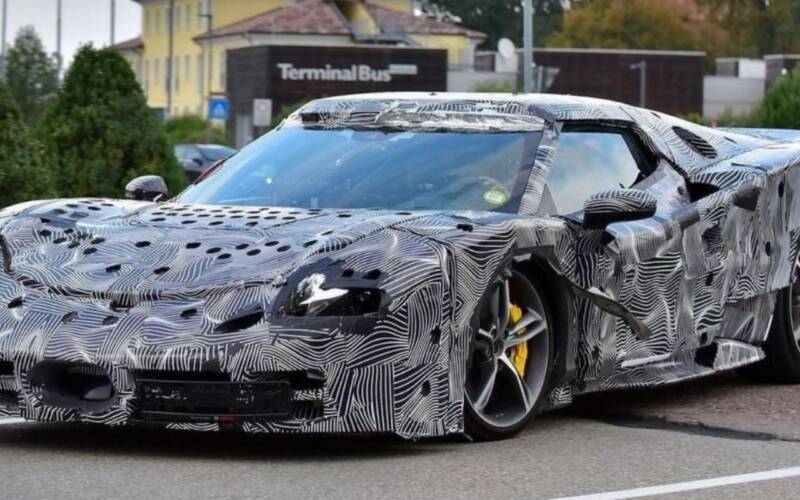 Ferrari 296 prototype spy