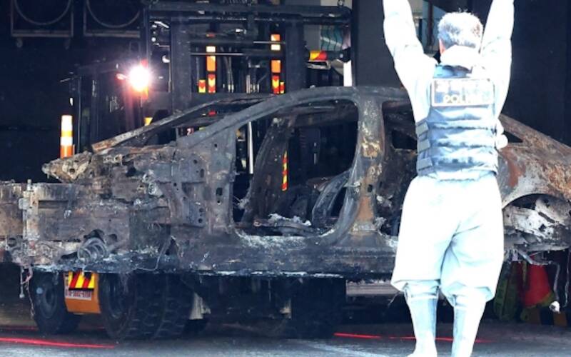 incendi delle auto elettriche 1