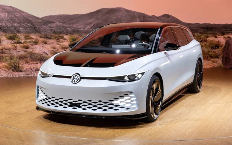 Un modello Volkswagen