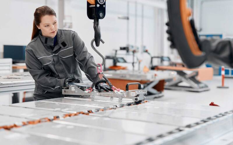 fabbrica Volkswagen di batterie a