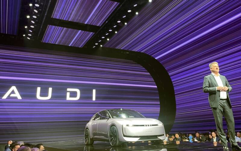 AUDI presentazione brand shanghai