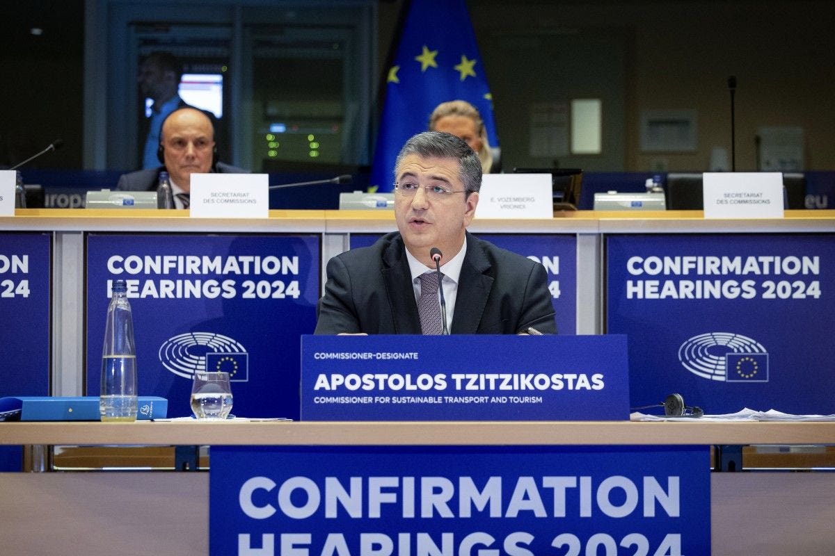 la drammatica audizione del commissario ai Trasporti Tzitzikostas
