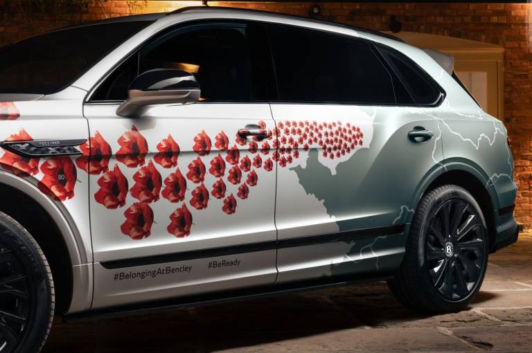 Bentley presenta la speciale Bentayga per il ‘Remembrance Day’