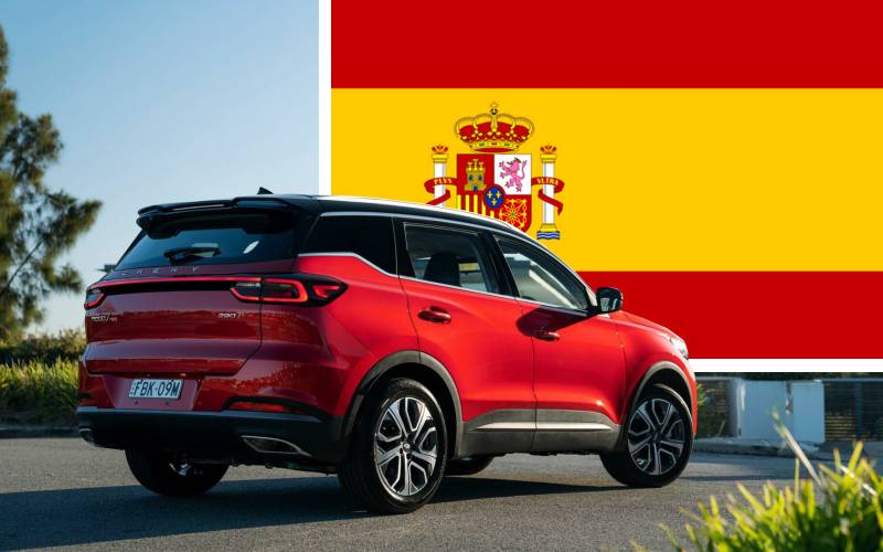spagna cina chery auto