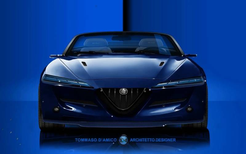 Alfa Romeo Spider 2026 render