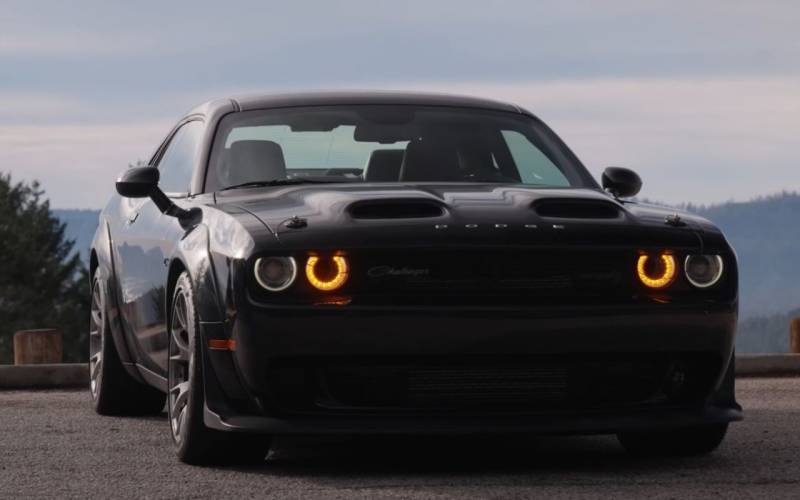 Dodge Challenger Black Ghost