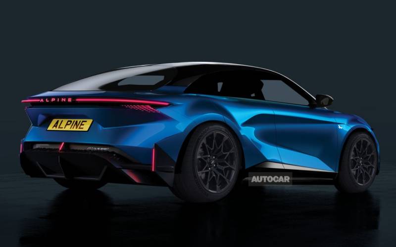 Alpine A310 rendering