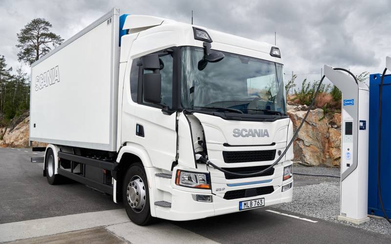Camion elettrico Scania