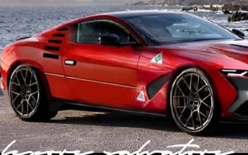 rendering salvatore lepore - Alfa Romeo Montreal