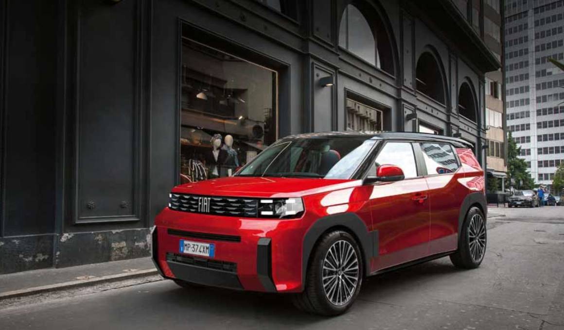 fiat giga panda - multipla render