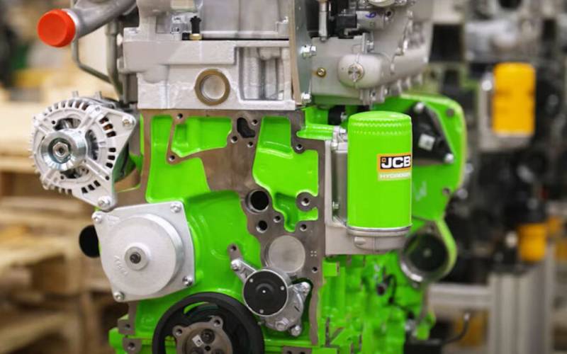 jcb motore a idrogeno