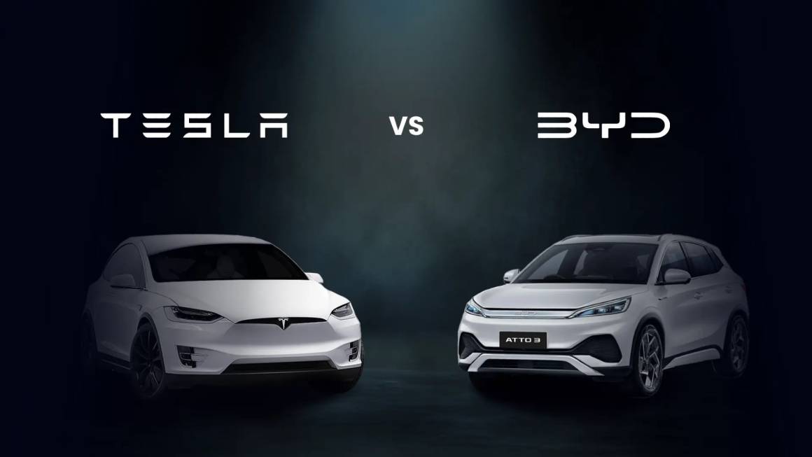 byd vs tesla