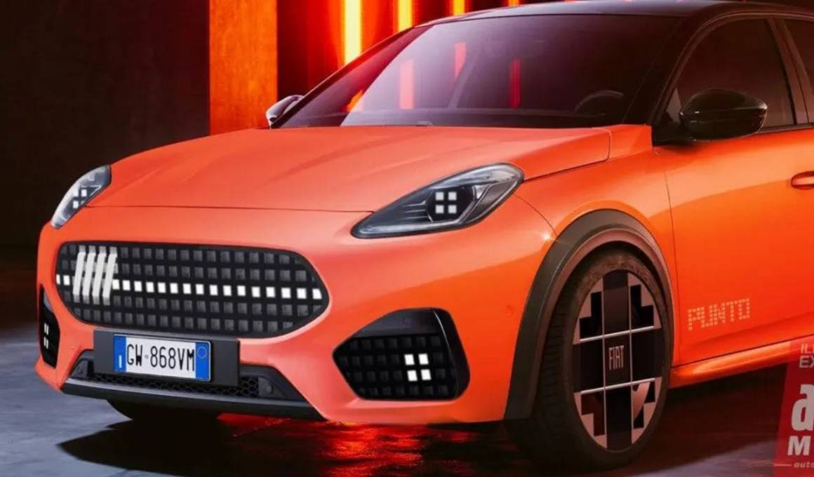 Nuova Fiat Punto render