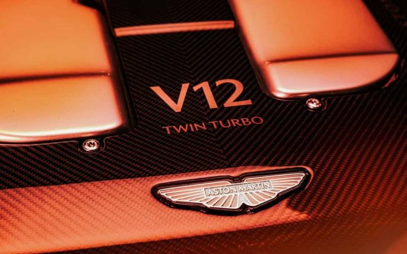 v-12 aston martin