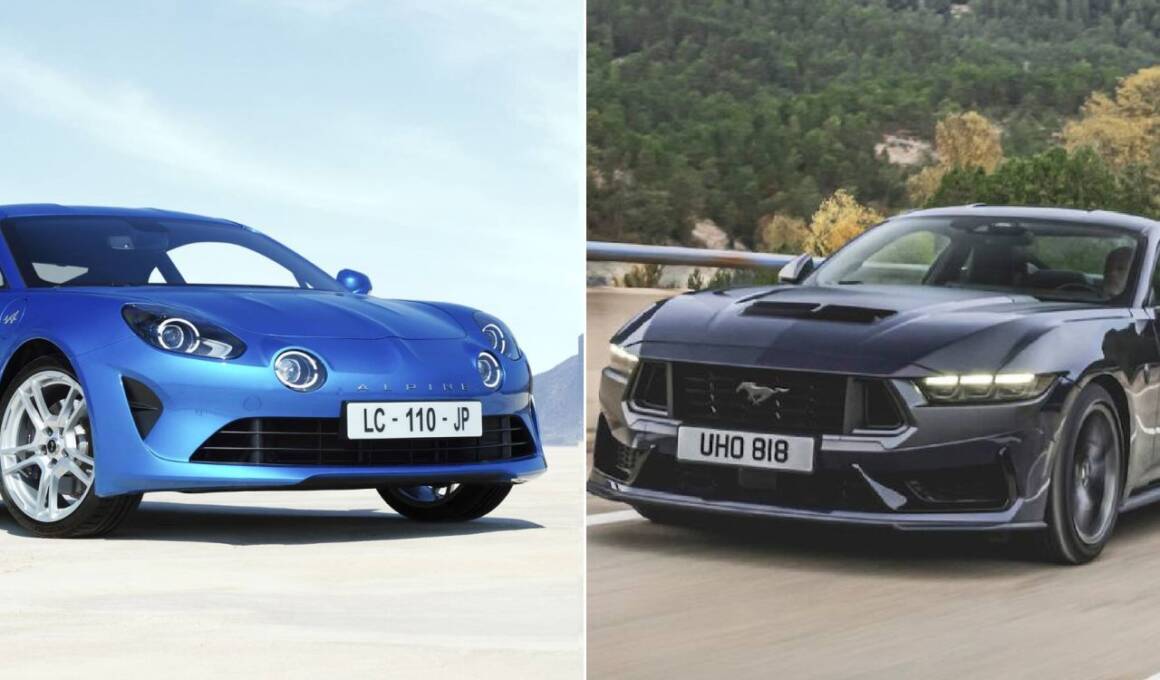 Ford Mustang alpine a110